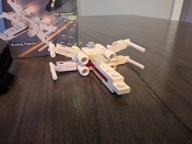 LEGO Star Wars 4484 X-wing Fighter & TIE Advanced Mini Set 76