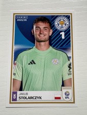 PANINI EFL 2025 - 26  STICKER   JAKUB STOLARCZYK  LEICESTER CITY     #163