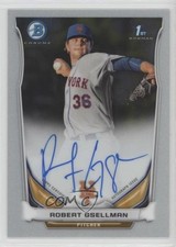 2014 Bowman Chrome Prospect Auto Robert Gsellman #BCAP-RG Auto sh7