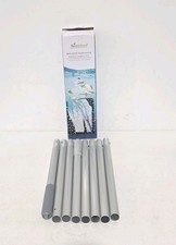 Sepetrel 10.5' Multi-Section Aluminum Pool Pole 8 Section Telescoping Handle