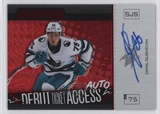 2024-25 Credentials 2024-25 Upper Deck Update Red 18/25 Danil Gushchin Auto m0t