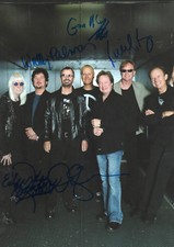 Ringo Starr All Star Band autographs signed 20x30 cm picture