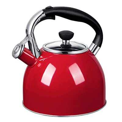 #ad Rorence Whistling Tea Kettle: 2.5 Quart Stainless Steel Kettle with Capsule Bott $136.99