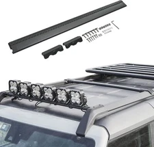 1x Roof Rack Front Cross Bar Fit for 2021-2025 Ford Bronco 4 Dr Spotlight