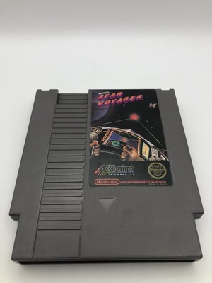 Star Voyager Nintendo Nes Cart Ntsc 1987 #0281