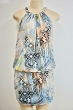 Jessica Simpson Multicolor Jersey Summer Dress Size 8 On Sale