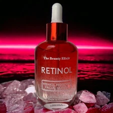 The Beauty Elixir Retinol Wrinkle Reducing Facial serum Antiaging Serum 1.69 oz