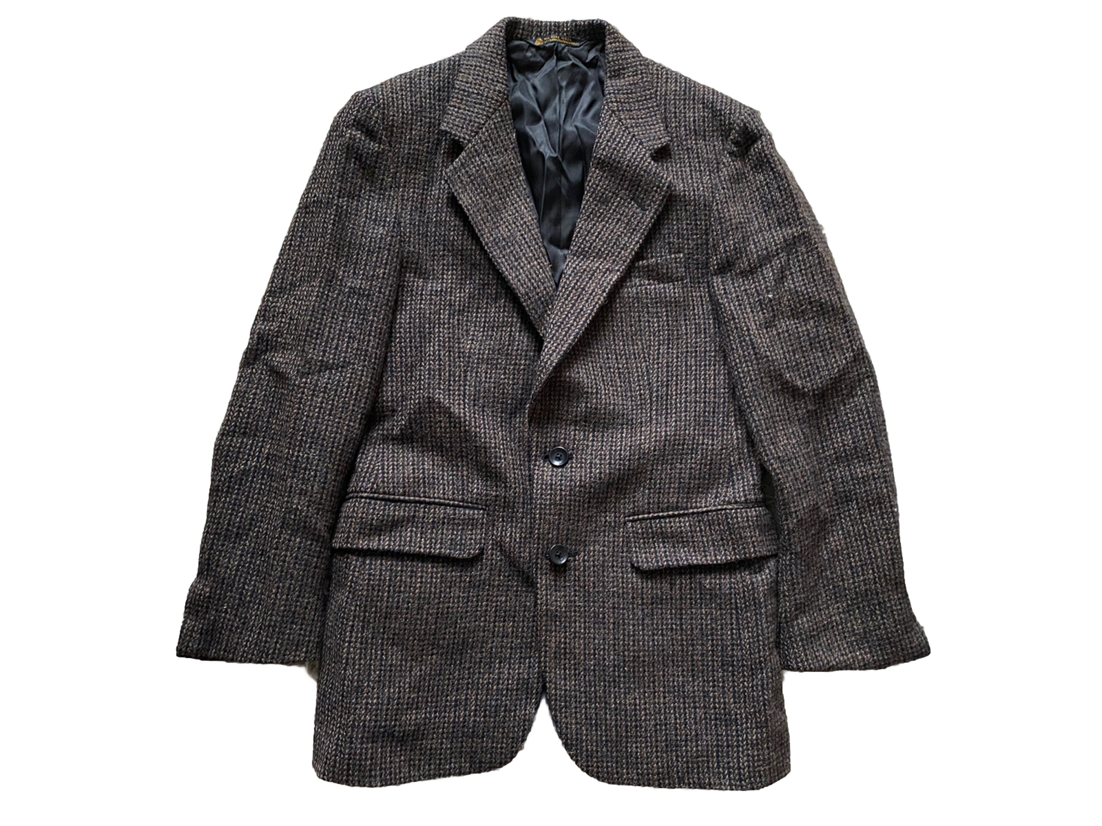 Vintage Halston Blazer Jacket Wool Tweed Juniors … - image 1