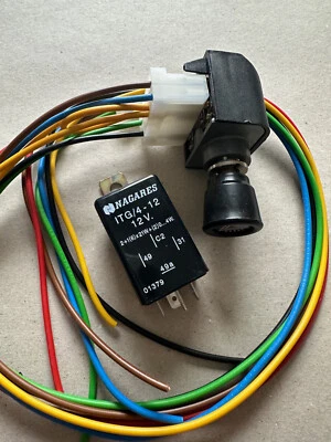 Sistema intermitente de advertencia universal 12V, coche clásico, tractor, coche estadounidense, etc. ¡Precio de introducción!