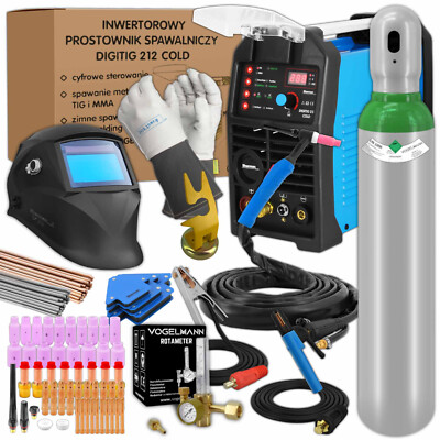 Sherman DIGIWIG 212 COLD WIG Schweißgerät TIG 200amp IGBT MMA - set nr. 10