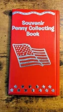 Red Pressed Penny Collector Book: Holds 36 coins