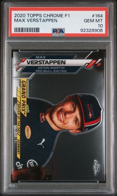 Max Verstappen 2020 Topps Chrome Formula 1 #164 Grand Prix Driver 