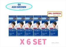 HOYU MEN'S BIGEN ONE PUSH QUICK DYEING CREAM JAPAN #6A ASH BROWN X 6 SET
