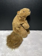Country Critter Puppet Brown Squirrel Made in the USA Plush Toy Hand Puppet 11"