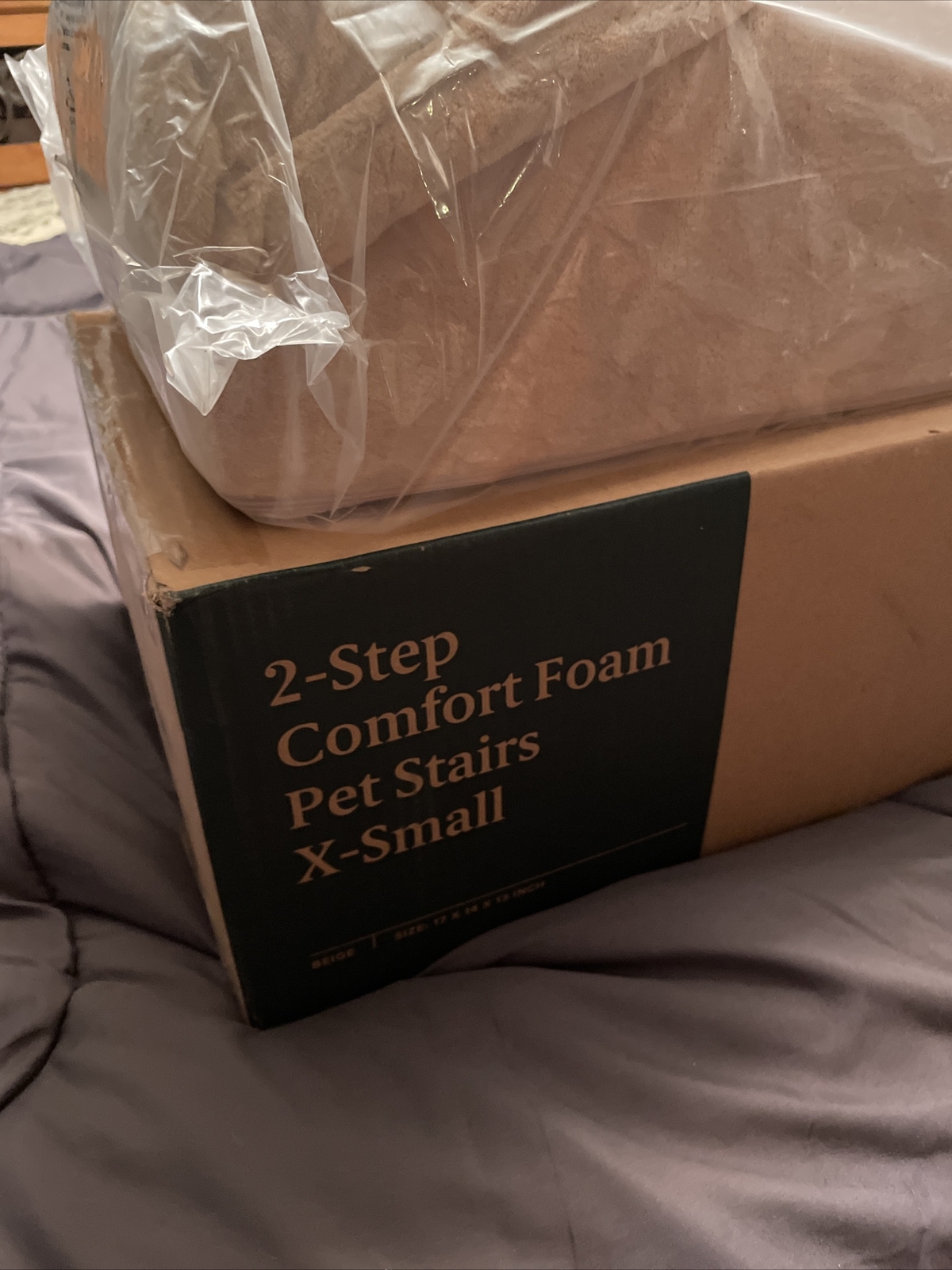 zinus 2 step pet stairs