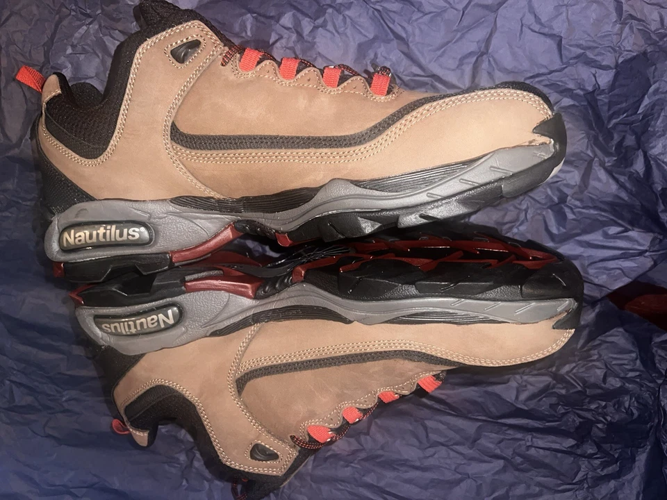 Botas de Seguridad Nautilus Calzado Hombre N1392 Talla 12 M Trabajo PUNTERA DE ACERO Nuevas Foto 3 de 4