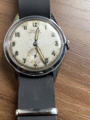 Rare Military Doxa Whit Dial