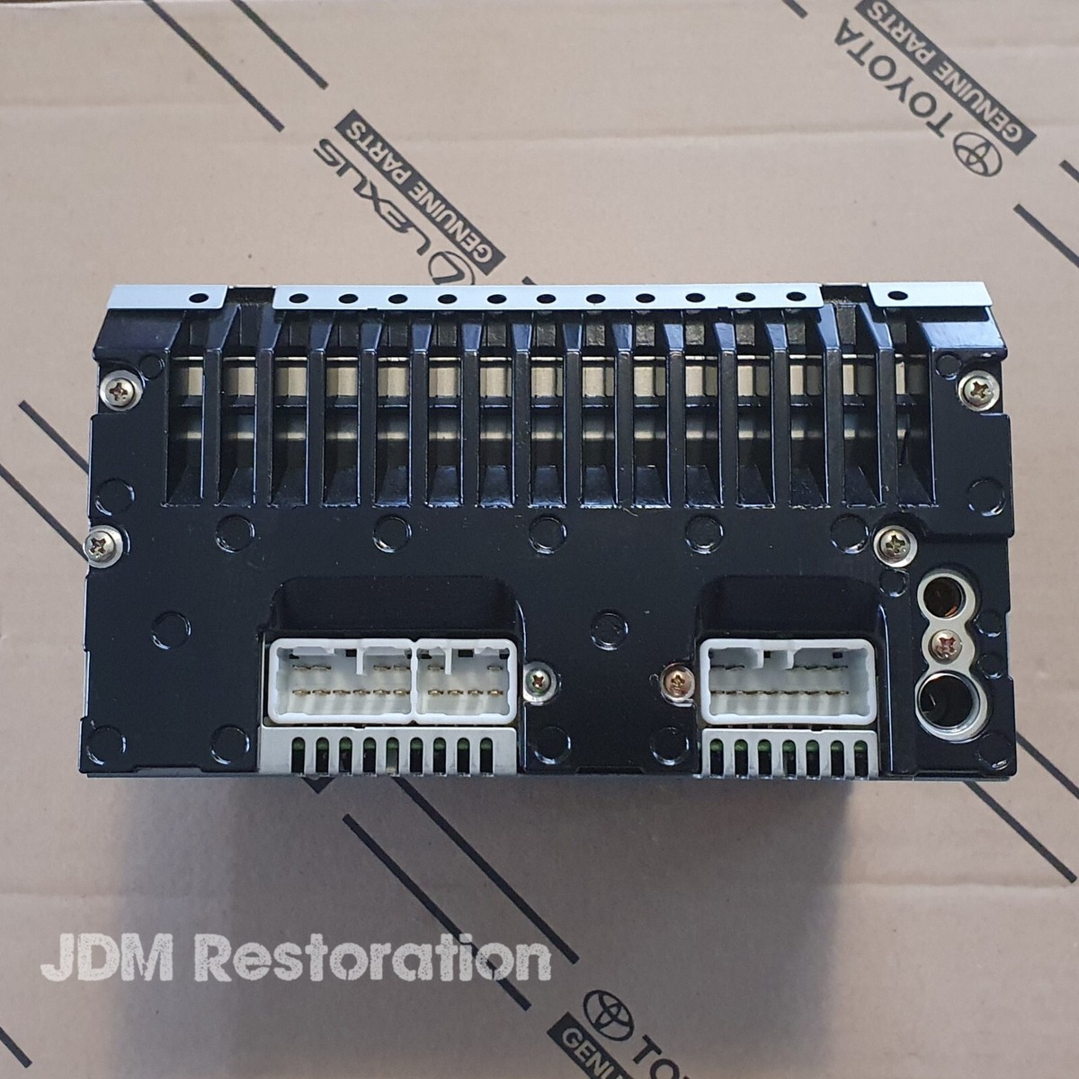 送料込み　JZA80 SUPRA　リヤオーディオ　リヤステレオ　社外オーディオ Toyota Supra Jza80 S2 Radio Cd Player Genuine OEM | eBay