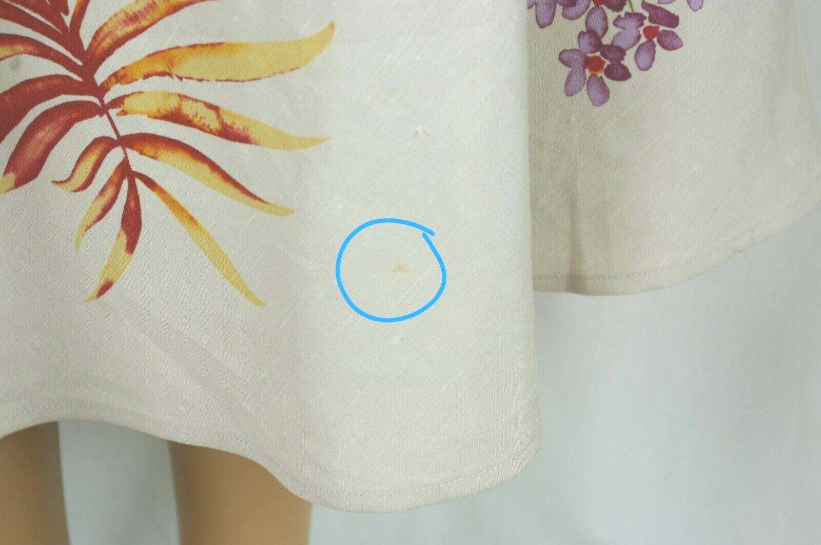 Talbots Petites Multi- Colored Flat Front Floral … - image 12