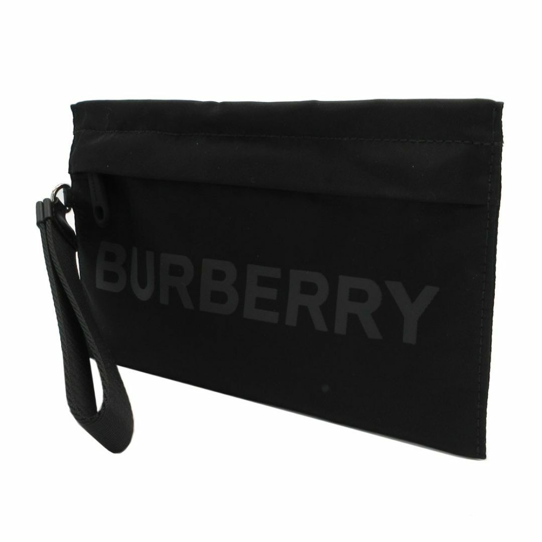 Burberry 8052840 Black Pouch Nylon Logo Wristlet Outlet Burberry 8052840 Black Pouch Nylon Logo Wristlet Outlet