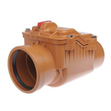 110mm 4inch Check Non-Return Anti-Flood Flap Valve Backwater Prevented Drainage