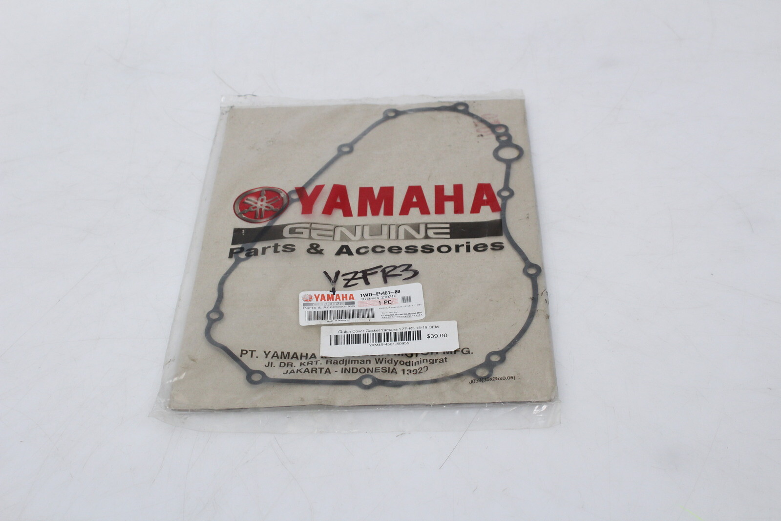 Engine Clutch Cover Gasket Yamaha YZFR3 1519 OEM eBay