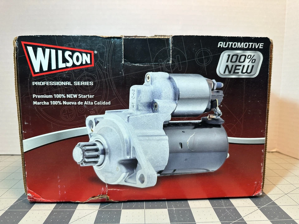 Стартерный двигатель Wilson/BBB Industries N17774 для некоторых моделей Lexus Toyota 98-05 годов выпуска - Изображение 3 из 4