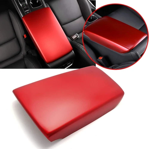 Reposabrazos central ABS para Honda Accord 2018-2022 10ª generación caja panel cubierta embellecedor rojo - Imagen 2 de 12