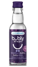 Sodastream Bubly Drops BlackBerry  Unsweetened Natural Flavor Essence NIB