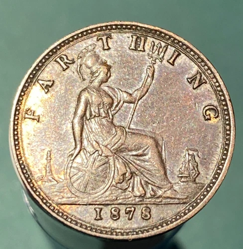 1878 Victoria Farthing — photo from the most recent tracked eBay sale