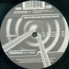 Midiman This Is How My Drummer Drums Vinyl Single 12inch Sunnyside Up