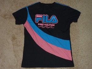 FILA x Pink Dolphin Heritage Mens Black 