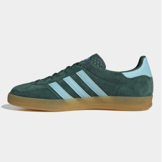 Домашние замшевые туфли Adidas Gazelle зеленого цвета - IG9979 Expeditedship