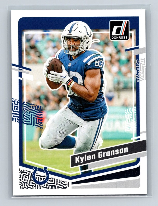 2023 Donruss Kylen Granson #128 Indianapolis Colts