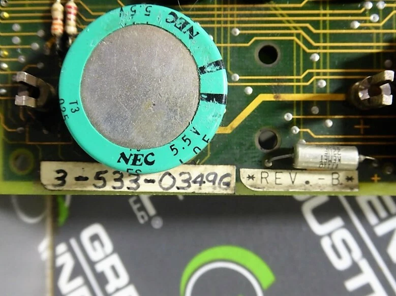 Placa de control CMM Cincinnati Milacron 3-533-0349G USADA Rev. Soporte roto B Foto 3 de 4