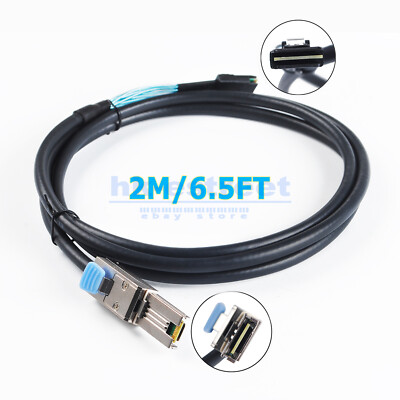 External Mini SAS SFF-8088 to Internal SAS SFF-8087 Data Server Adapter Cable 2M
