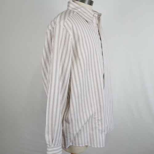 Concepts by Clairborne Shirt Mens XL Business Casual Button Up Vertical Striped - Picture 3 of 8