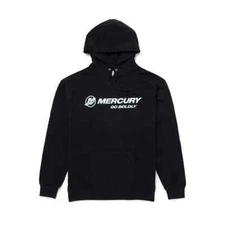 Mercury Outboards CLASSIC LOGO HOODIE SWEATSHIRT BLACK XXL