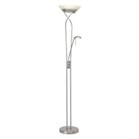 Brilliant Ollie Led Deckenfluter Steh Lampe Leuchte 1,8 M Dimmbar + Flex Lesearm