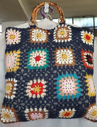 BORSA FATTA A MANO IN CROCHET con uncinetto | eBay