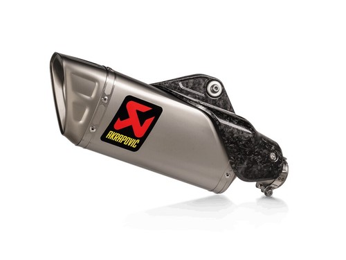 Yamaha MT-10 (1000cc) 2022-2024 Akrapovic Titan Schalldämpfer Slip-On Set -