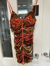 PLT dress size 8 orange