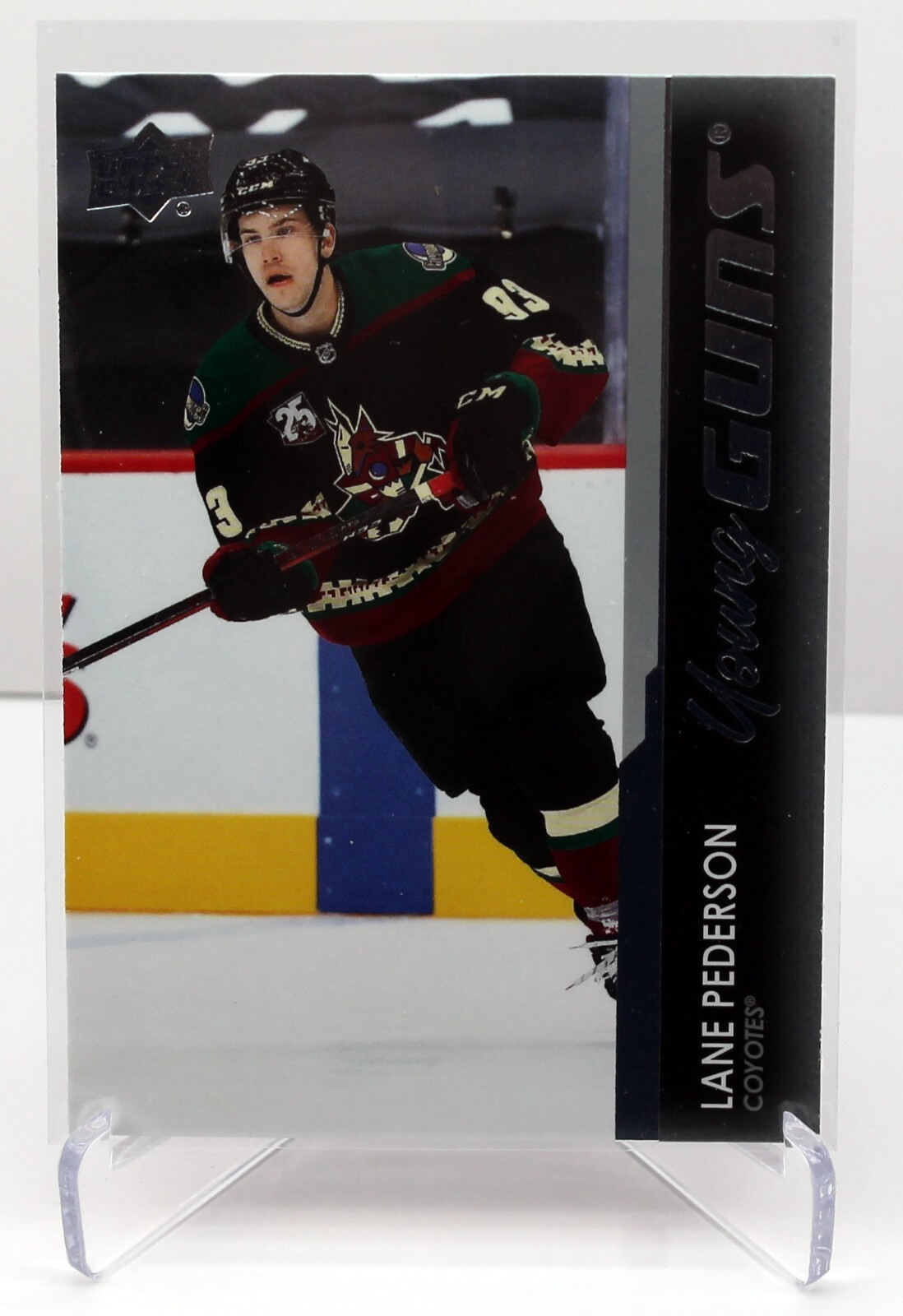 2021-22 Upper Deck Kyle Young Guns Rookie Card #234 Lane Pederson Coyotes