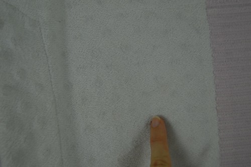Cutie Pie Pink Patchwork Square Baby Blanket Minky Dot Stripes Off White Lovey - Picture 6 of 10