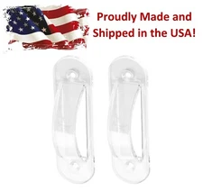 Clear Switch Plate Cover Guard Keep Light Switch ON Off protects your lights 2PK