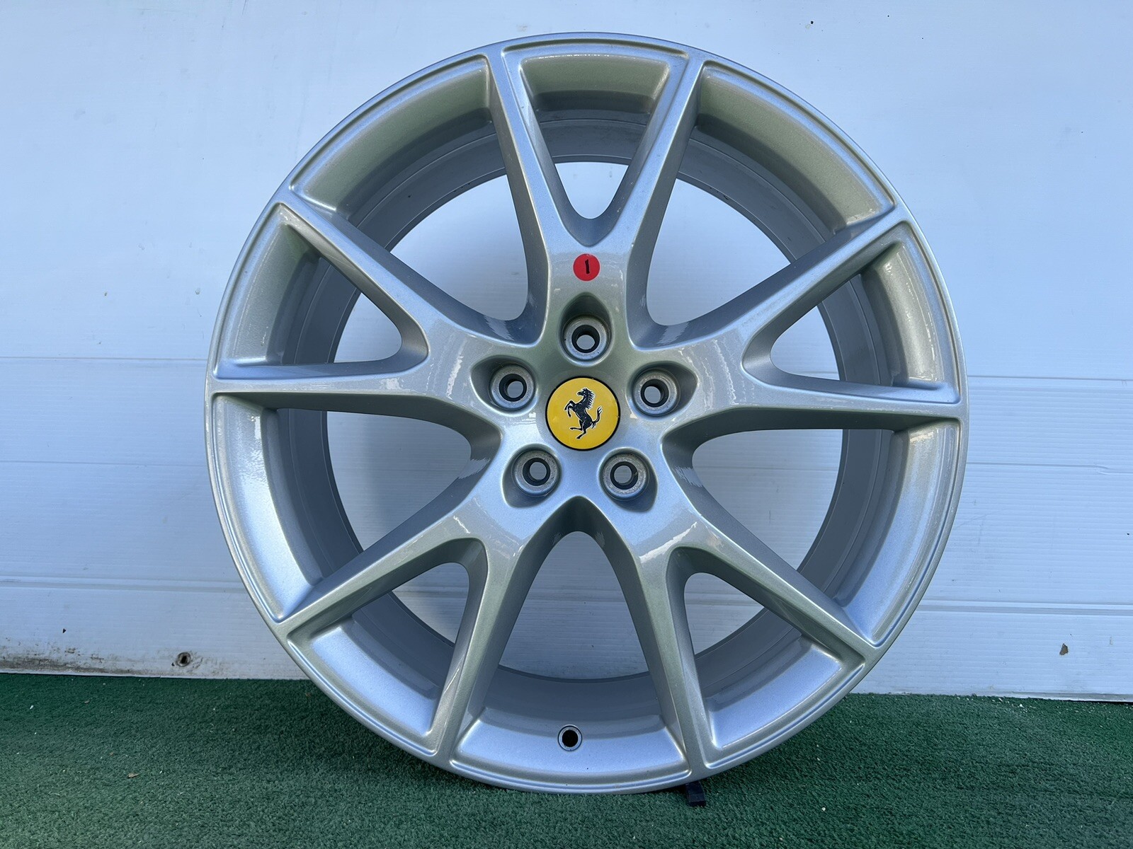 2008-15 FERRARI CALIFORNIA 20" GENUINE FACTORY ORIGINAL OEM WHEELS RIMS SET OF 4