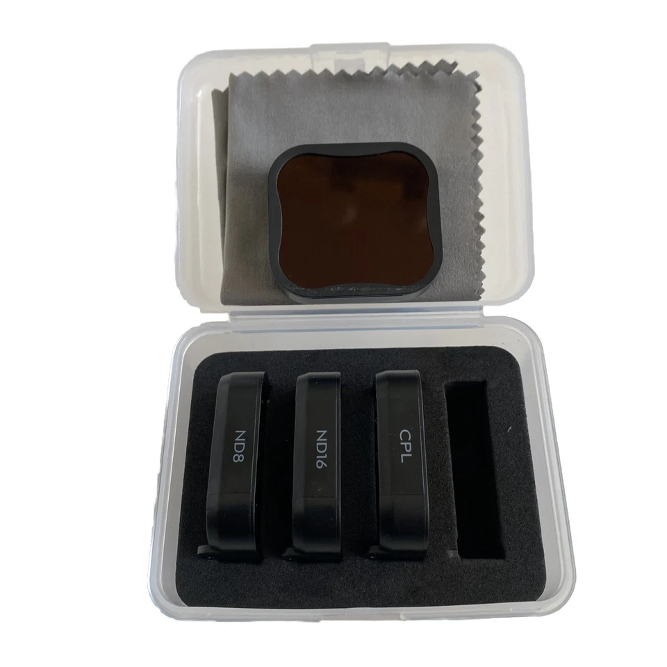 4-Pack Filter Set CPL ND8 ND16 ND32 Compatible for GoPro Hero Lenses New - Image 3 of 4