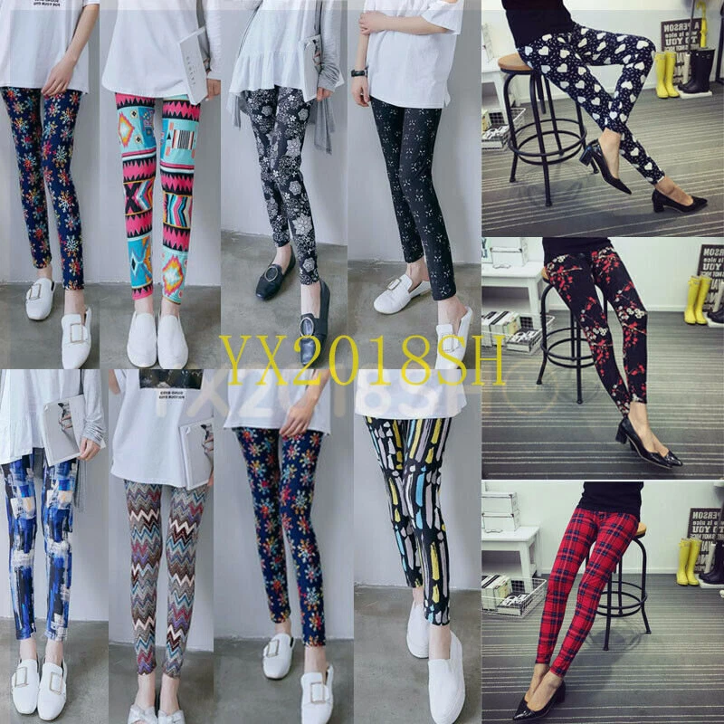 HOVEOX 6 Paia Di Leggings In Pizzo Con Motivo Floreale - Calze Elastiche Unica Misura, Eleganti E Sexy, Perfette Per Abiti, Gonne E Costumi Di Carnevale