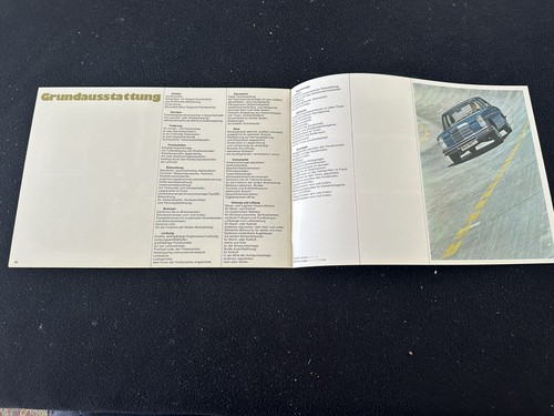 Mercedes Benz 230 250 1970 1971 catálogo 6 cilindros W114 sedán folleto de ventas alemán - Imagen 6 de 7
