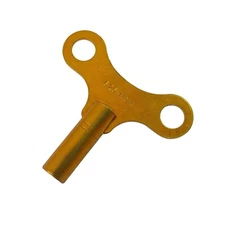Brass Replacement Clock Key For Key Wind Clocks Size 16 / 6.25 mm - Clock Parts